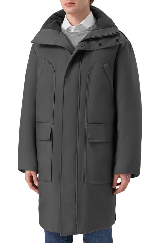 Пуховая парка MVST M25.1MM.C004/F069 Серый  M25.1MM.C004/F069 Фото 3