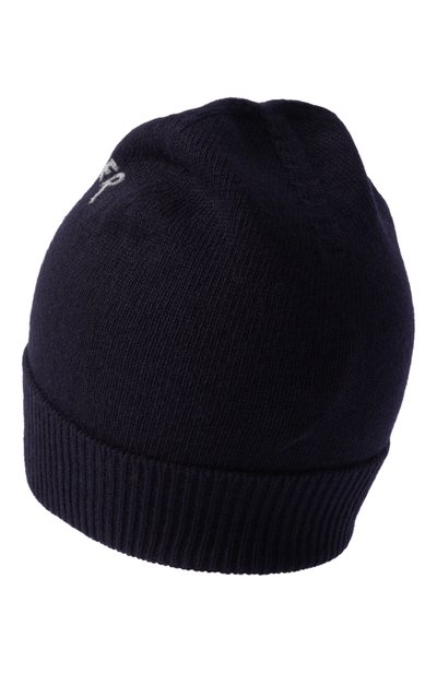 Шапка из шерсти и вискозы MSGM KIDS темно-синего цвета по цене 8700 руб., арт. F6MSJUHT190, фото 2 Шапка из шерсти и вискозы MSGM KIDS, арт. F6MSJUHT190, фото 2