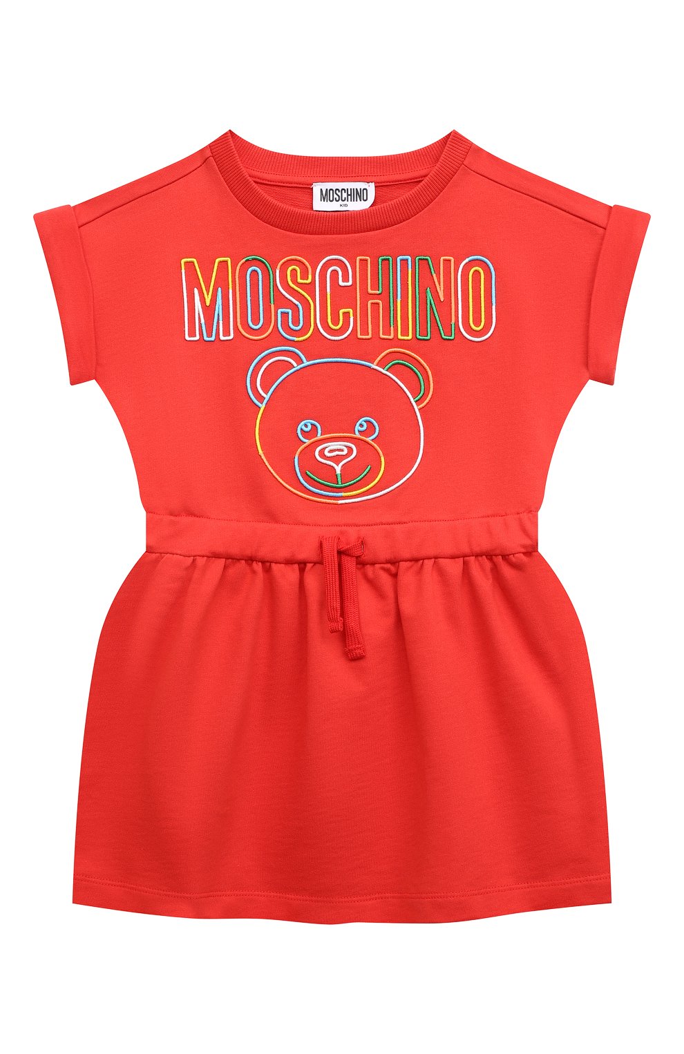 Хлопковое платье MOSCHINO, арт. HDV0BF/LCA30/4A-8A, фото 1