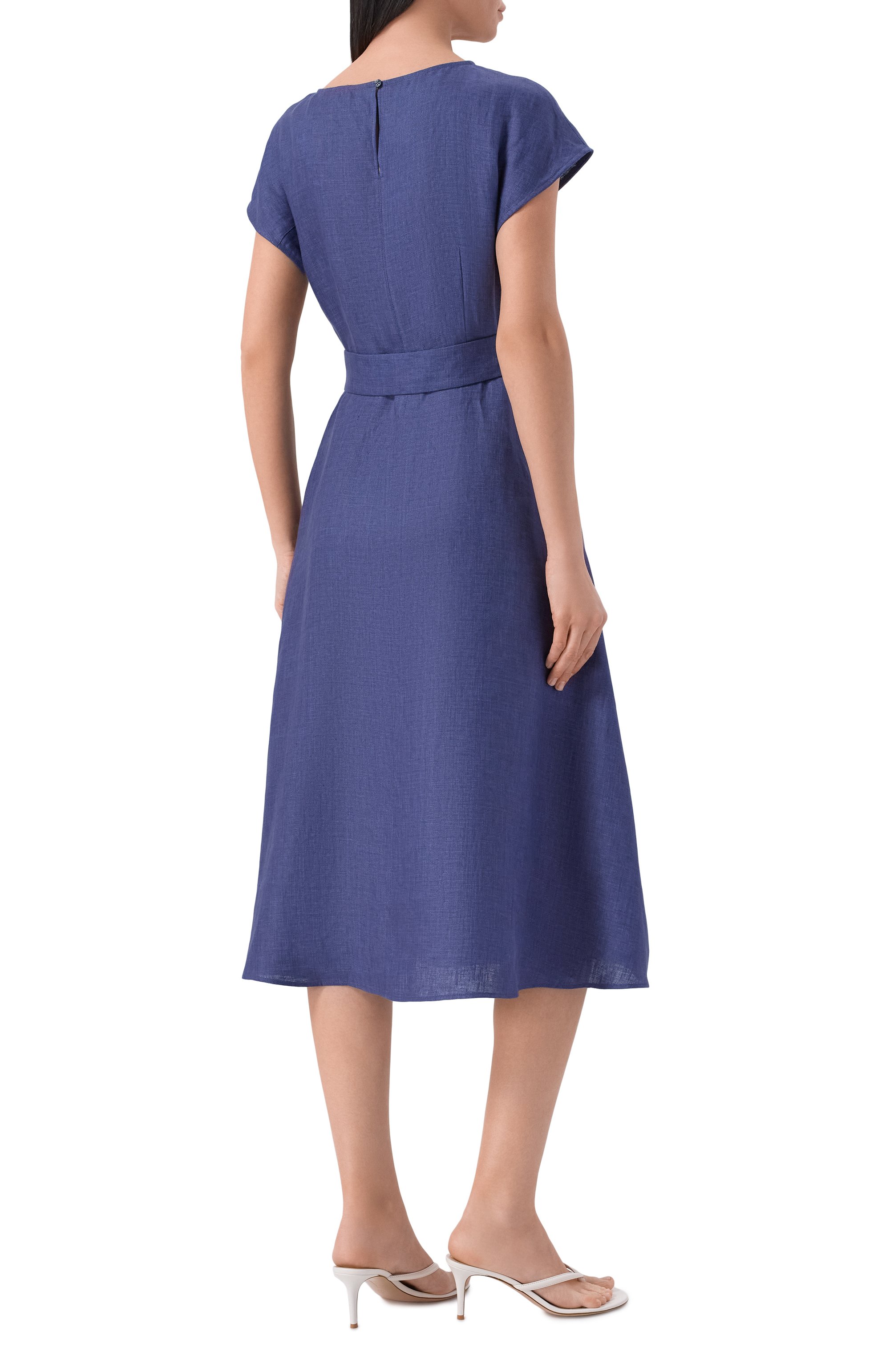 Льняное платье WEEKEND MAX MARA, арт. WKDES0RDI0, фото 3