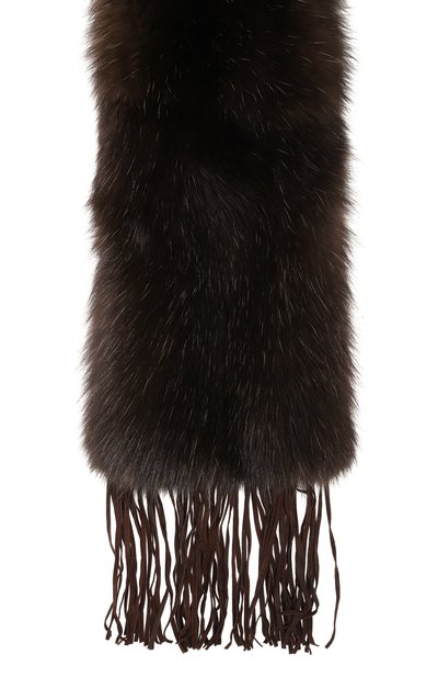 Меховой шарф из соболя VICTORIA KUSENKOVA, арт. 502450004035, фото 4