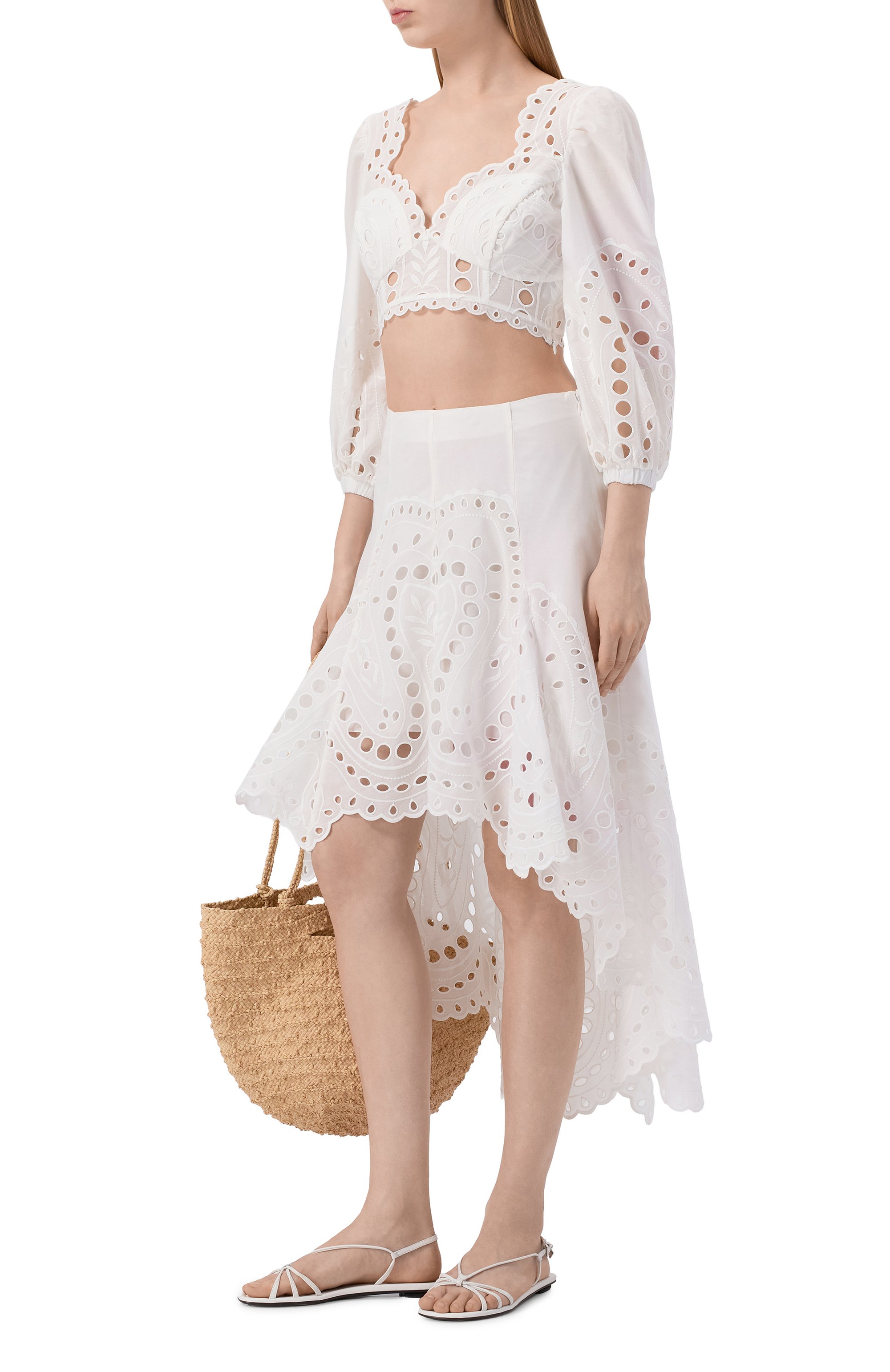 Хлопковый топ CHARO RUIZ IBIZA, арт. 263102, фото 2