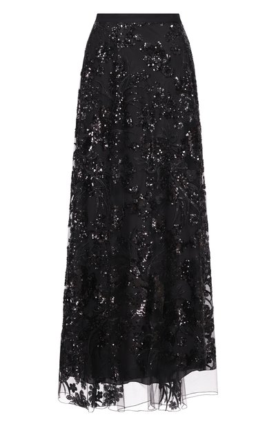 Женская юбка с отделкой пайетками ZUHAIR MURAD, арт. RSK26055/TUEM016