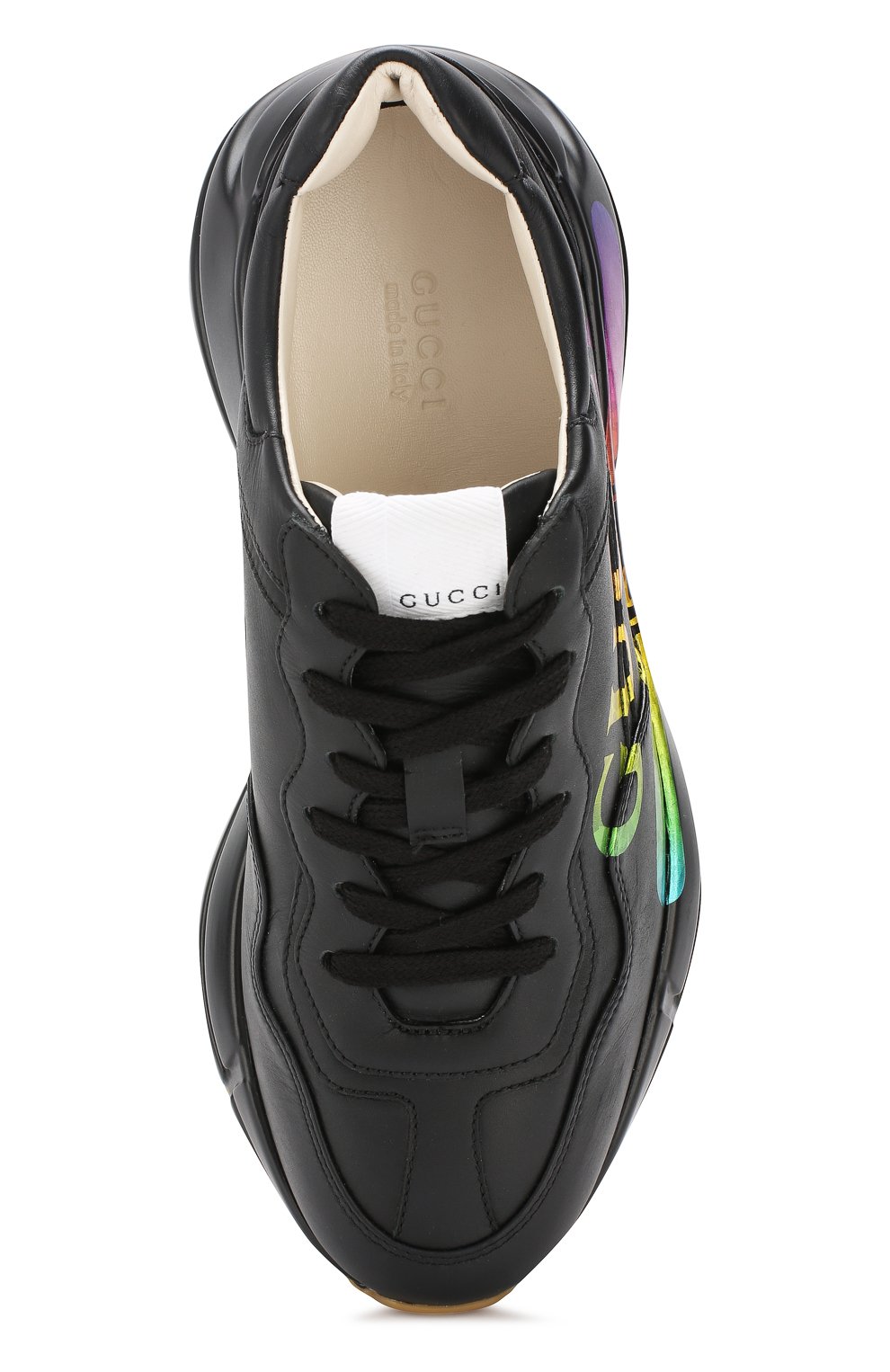 Кожаные кроссовки rhyton GUCCI, арт. 553608/DRW00, фото 5