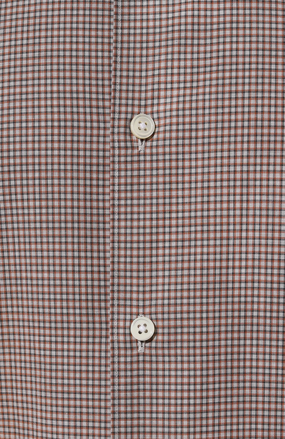 Хлопковая рубашка ZEGNA, арт. UCX01A6/SRF5, фото 5