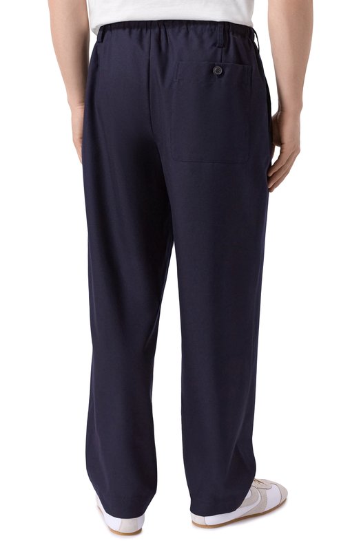 Шерстяные брюки Dries Van Noten 020976-2310-509 Синий  020976-2310-509 Фото 4