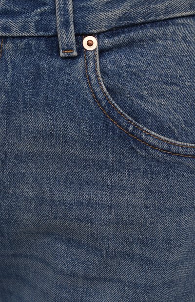 Джинсы GUCCI синего цвета по цене 83520 руб., арт. 656983/XDB0J, фото 5 Джинсы GUCCI, арт. 656983/XDB0J, фото 5