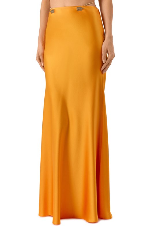 Атласная юбка Daname 526SS5802A Оранжевый  526SS5802A Фото 3