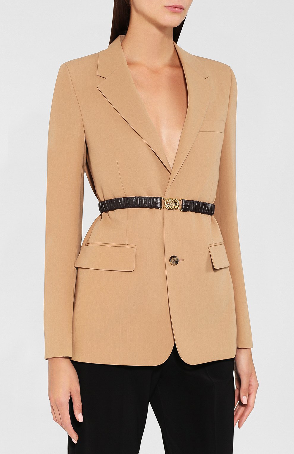 Шерстяной жакет BOTTEGA VENETA, арт. 574888/VA5Q4, фото 3