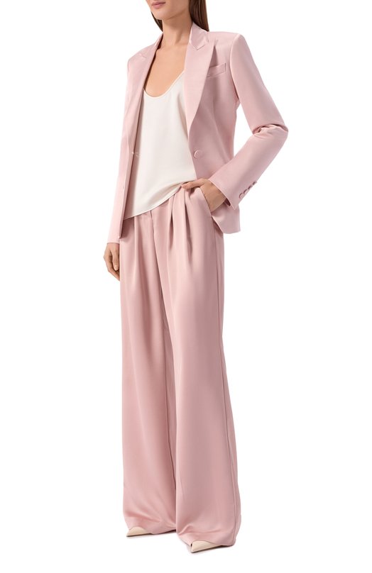 Атласные брюки The Andamane T190408A/TNP229 Розовый  T190408A/TNP229 Фото 2