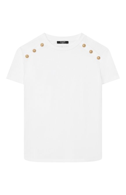 Хлопковая футболка BALMAIN, арт. BX8A31