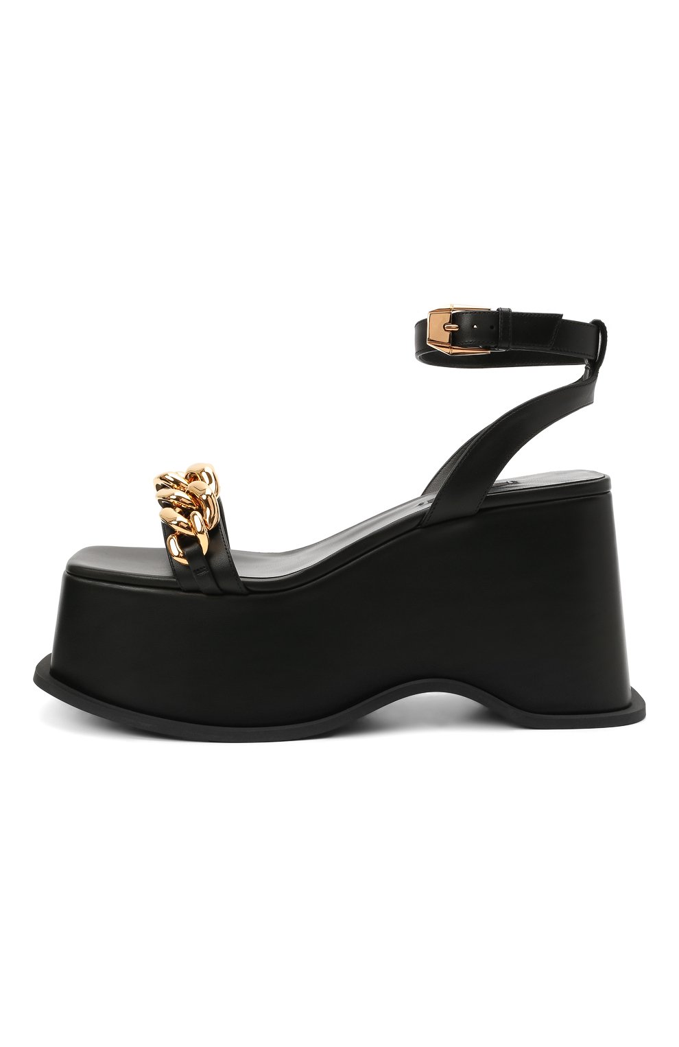 Кожаные босоножки VERSACE, арт. DST6020/DVT2P, фото 3