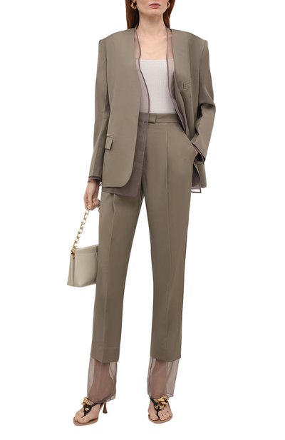 Шерстяные брюки LOW CLASSIC, арт. L0W21SS_TR040L, фото 2