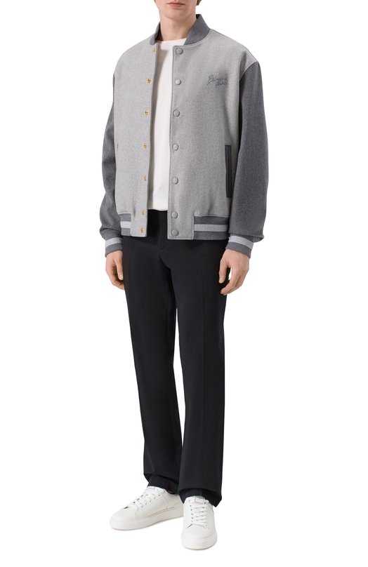 Кожаные кеды B-Court Balmain GM1VI288/LVTR Белый  GM1VI288/LVTR Фото 2