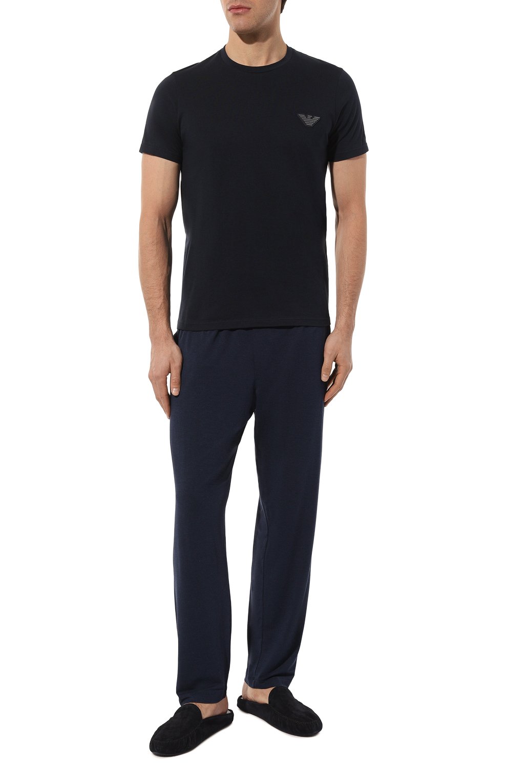 Хлопковая футболка EMPORIO ARMANI, арт. 110853/3F755, фото 2