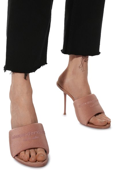 Текстильные мюли ALEXANDER WANG, арт. 30122S020, ф ото 3