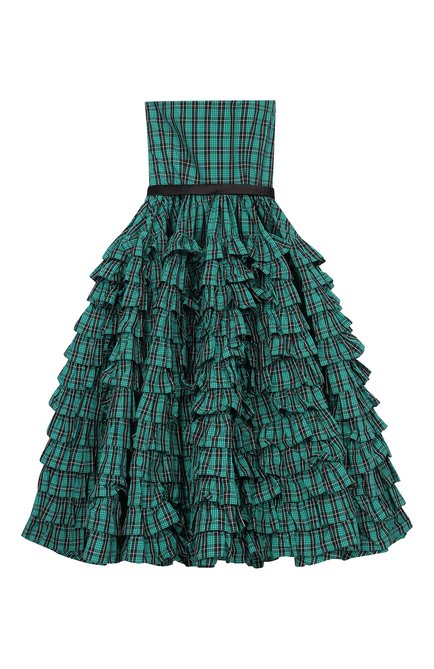 Женское хлопковое платье MIU MIU, арт. MF4078-1YF1-F077U