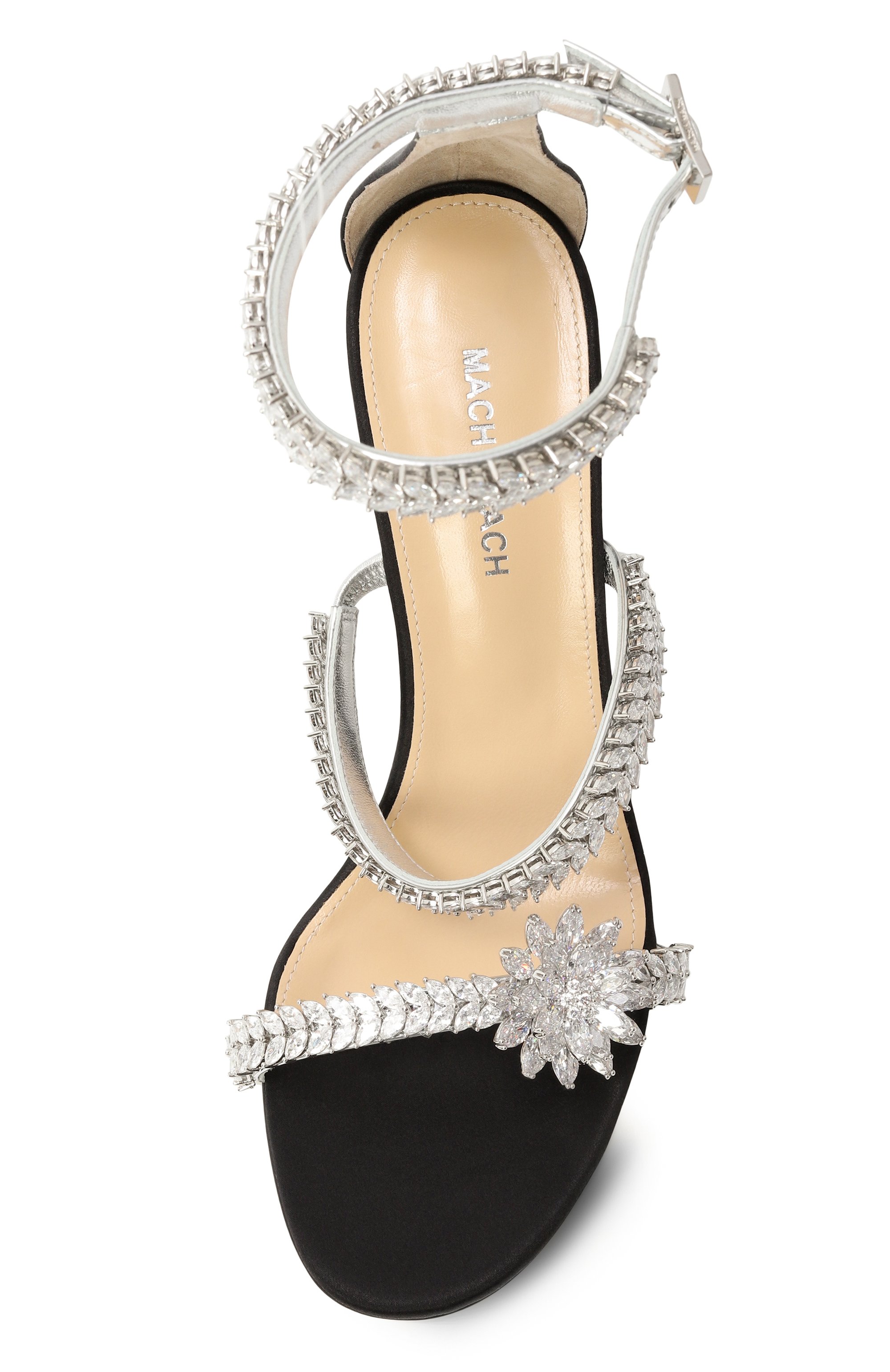 Текстильные босоножки lotus flower 95 MACH & MACH, арт. R25-S0912-95-CRP-B17, фото 6