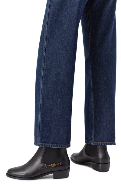 Замшевые челси f buckle FERRAGAMO, арт. 01K234/784, фото 2