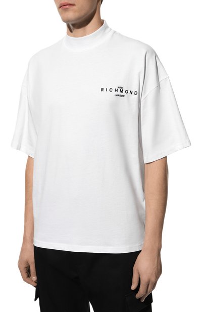Хлопковая футболка JOHN RICHMOND, арт. RMA22093TS, фото 3