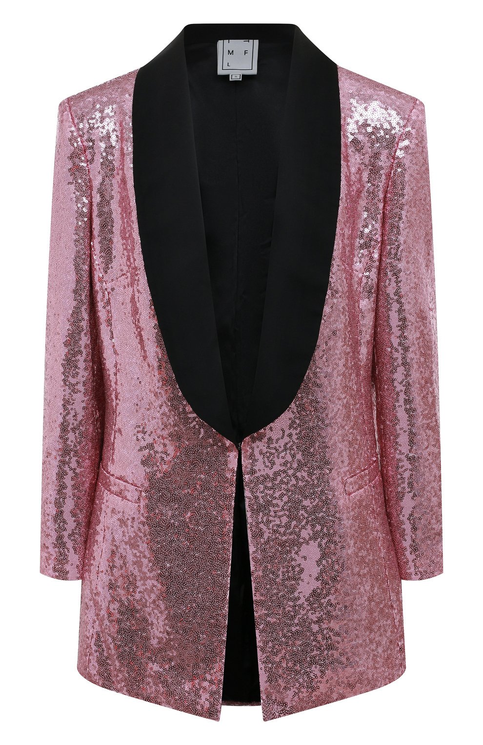 Жакет с пайетками IN THE MOOD FOR LOVE розового цвета по цене 49200 руб., арт. SCARLETT JACKET, фото 1 Жакет с пайетками IN THE MOOD FOR LOVE, арт. SCARLETT JACKET, фото 1