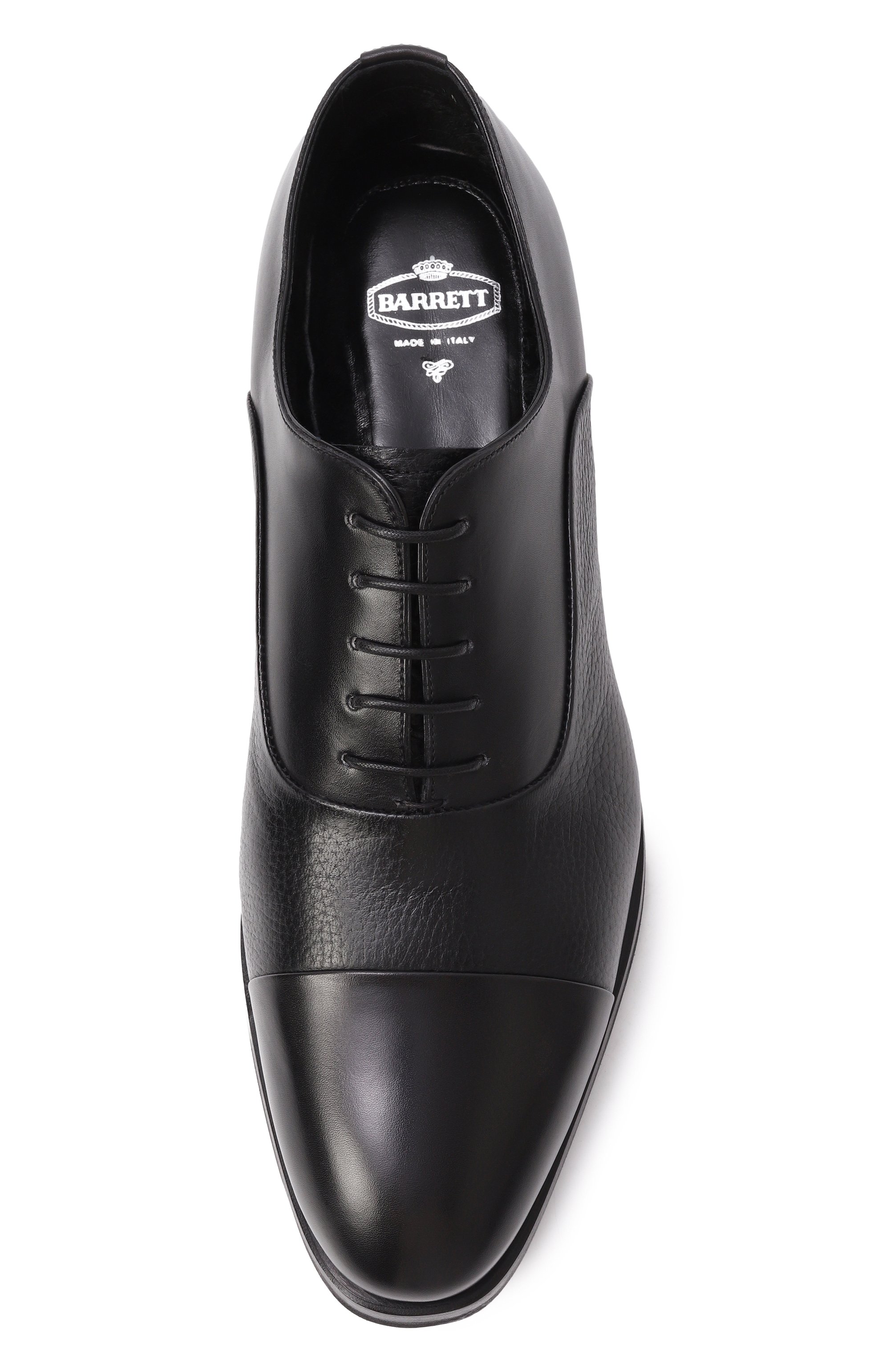 Кожаные оксфорды BARRETT черного цвета по цене 89350 руб., арт. 192U043.32, фото 6 Кожаные оксфорды BARRETT, арт. 192U043.32, фото 6