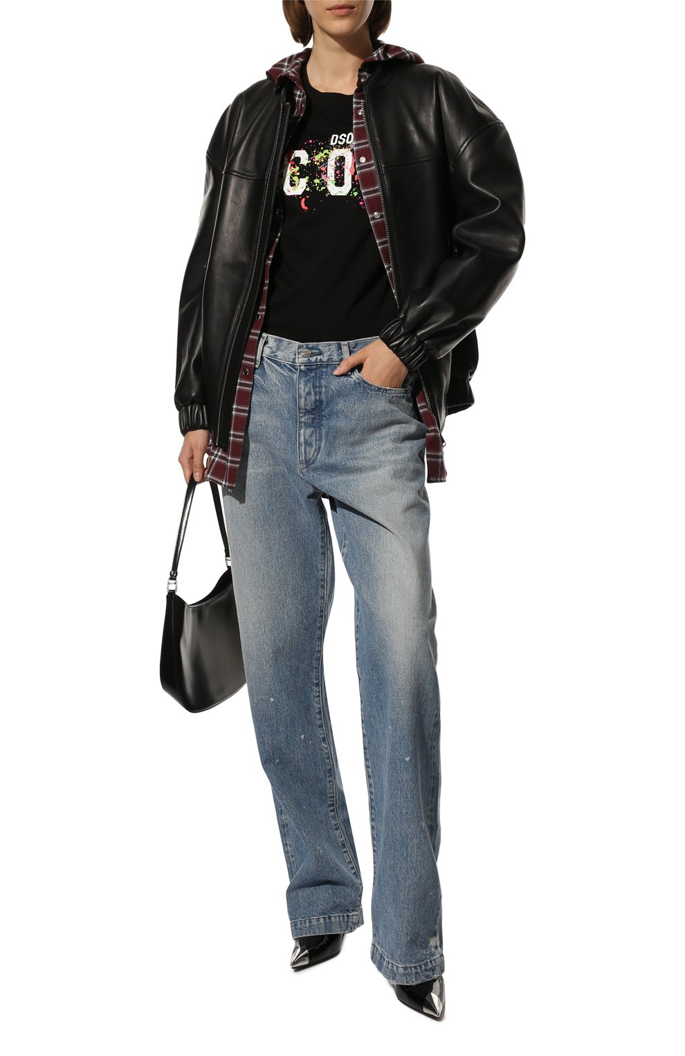 Хлопковая футболка DSQUARED2, арт. S80GC0040/S23009, фото 2