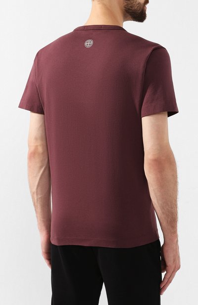 Хлопковая футболка STONE ISLAND, арт. 711523381, фото 4