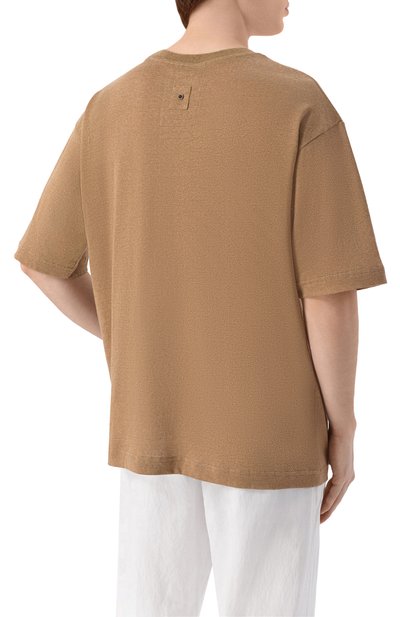 Футболка изо льна и хлопка WHITE SAND, арт. 26SU40/657, фото 4