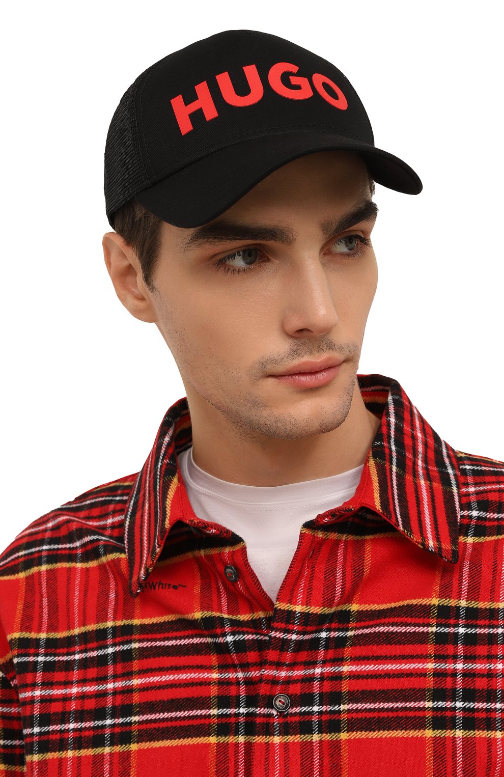 Хлопковая бейсболка HUGO, арт. 50496217, фото 2