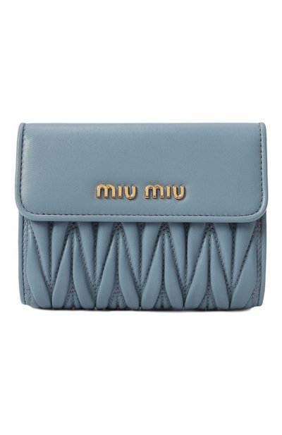 Кожаное портмоне MIU MIU, арт. 5ML002-N88-F0637, фото 1