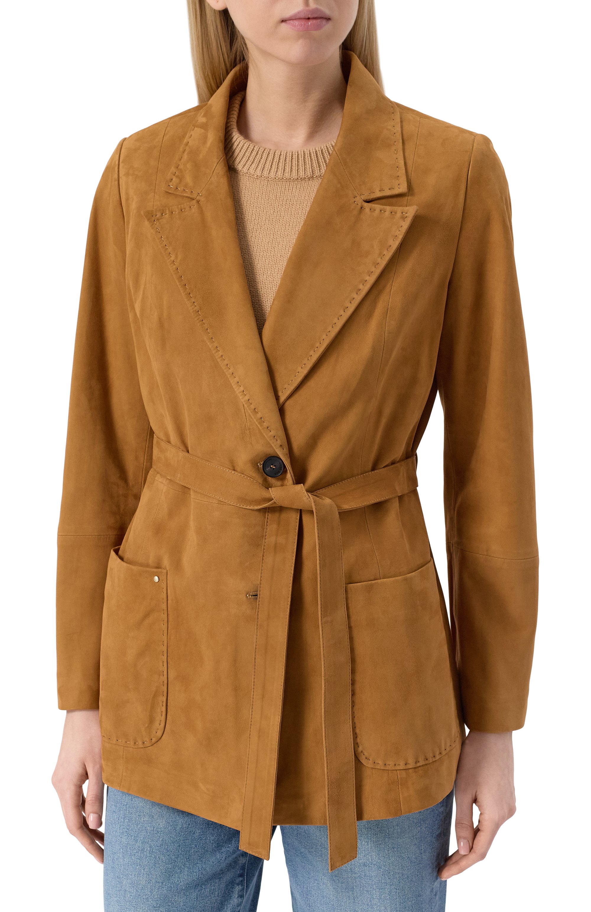 Замшевая куртка FREEAGE, арт. B1084S, фото 3