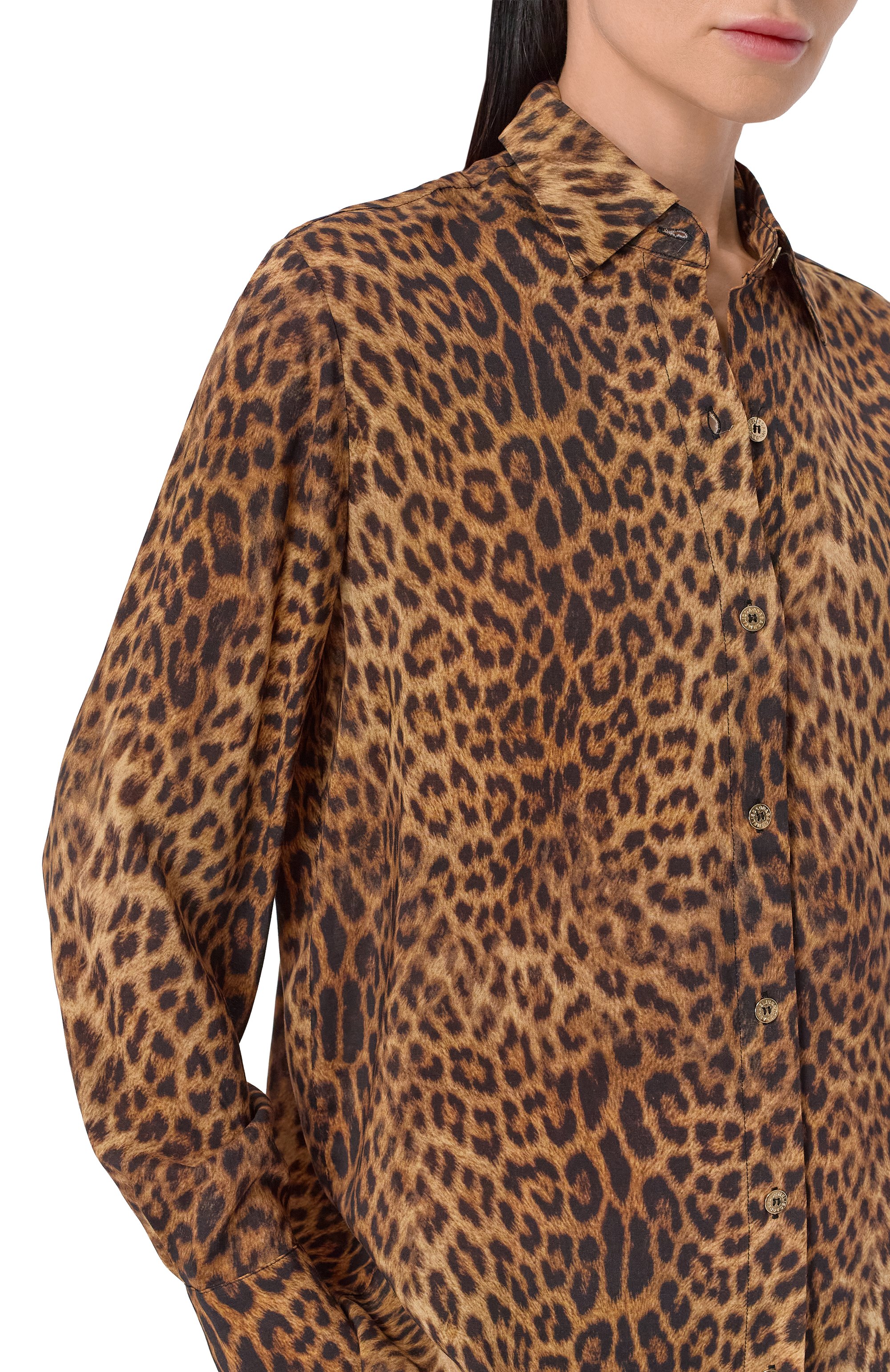 Рубашка из вискозы MELISSA ODABASH, арт. PAIGE CR, фото 5