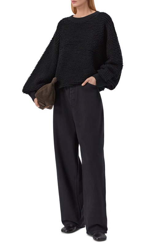 Свитер из шерсти и кашемира Pervert PE25/SW02/60-41 Чёрный  PE25/SW02/60-41 Фото 2