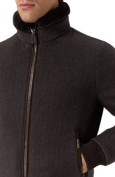 Бомбер bellati-ls9 с отделкой из овчины MOORER, арт. BELLATI/LS9, фото 5