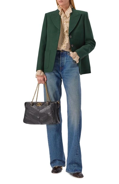 Сумка panthea medium VALENTINO черного цвета по цене 422000 руб., арт. 8W2B0S70/UYF, фото 3 Сумка panthea medium VALENTINO, арт. 8W2B0S70/UYF, фото 3