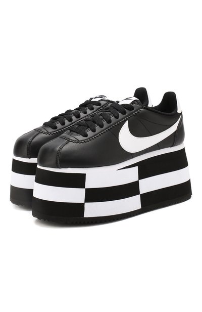 Кожаные кеды cortez comme des garcons x nike NIKE, арт. GB-K122-001, фото 1