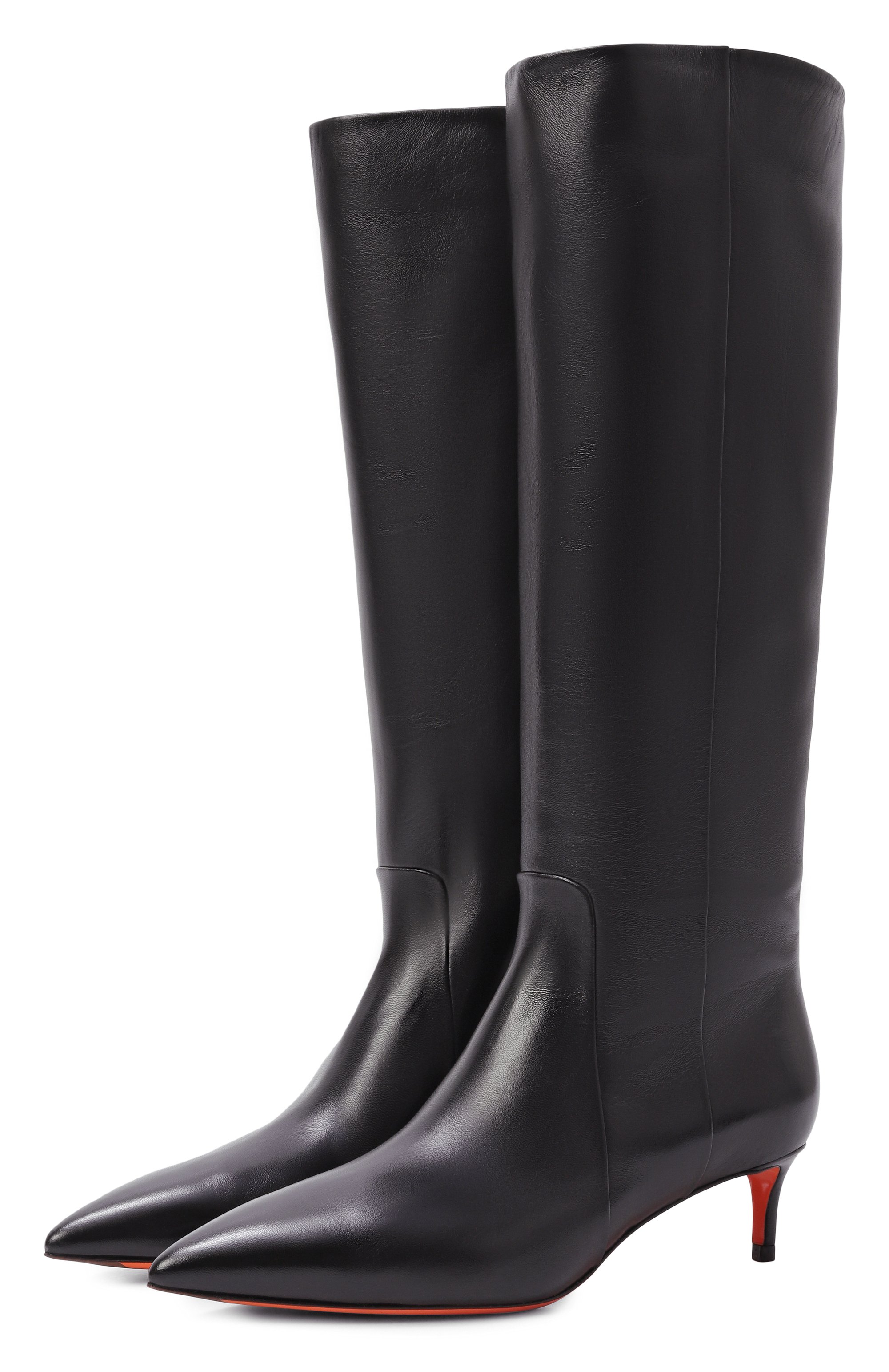 Кожаные сапоги SANTONI, арт. WSLG71756HI2NHPE, фото 1