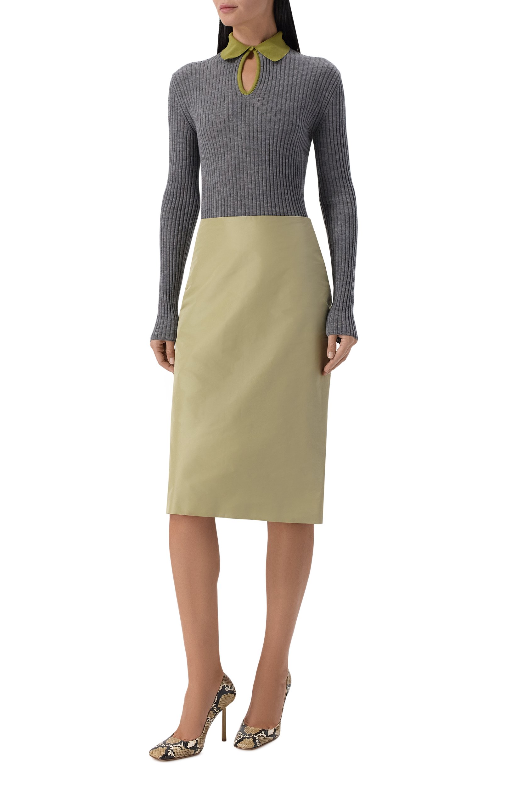 Шерстяное поло JIL SANDER, арт. J02GL0125/J14877, фото 2