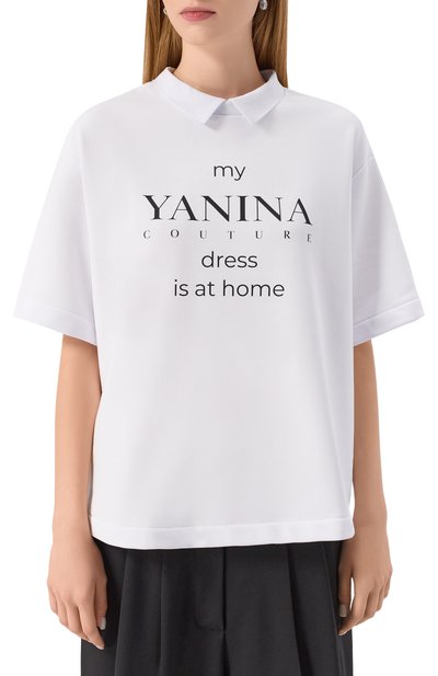 Хлопковая футболка YANINA, арт. 0-3073A, фото 3