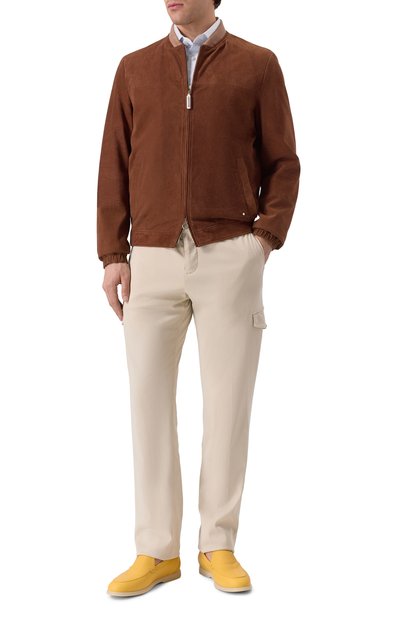 Кожаные лоферы STEFANO RICCI, арт. UC64_G2344/MRWY, фото 2