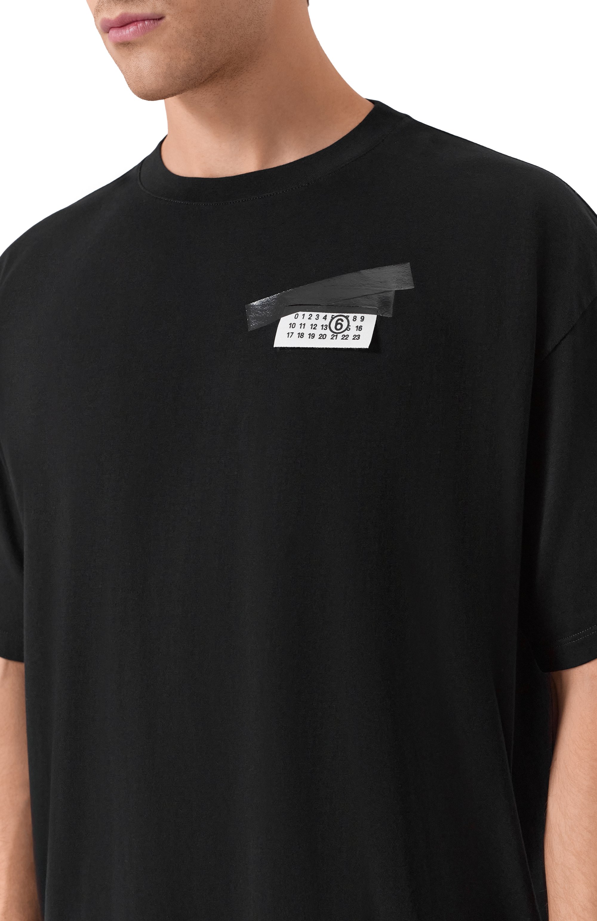 Хлопковая футболка MM6, арт. SH2GC0030/M20048, фото 5