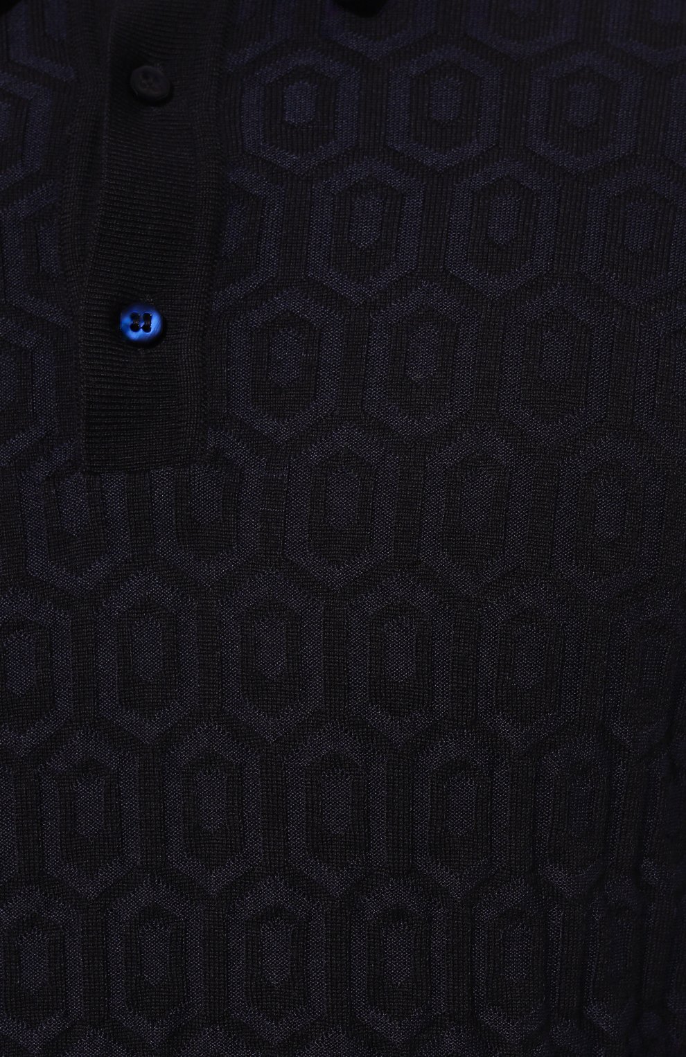 Поло из шерсти и шелка STEFANO RICCI, арт. KE06004AP1/E23405/ALG, фото 5