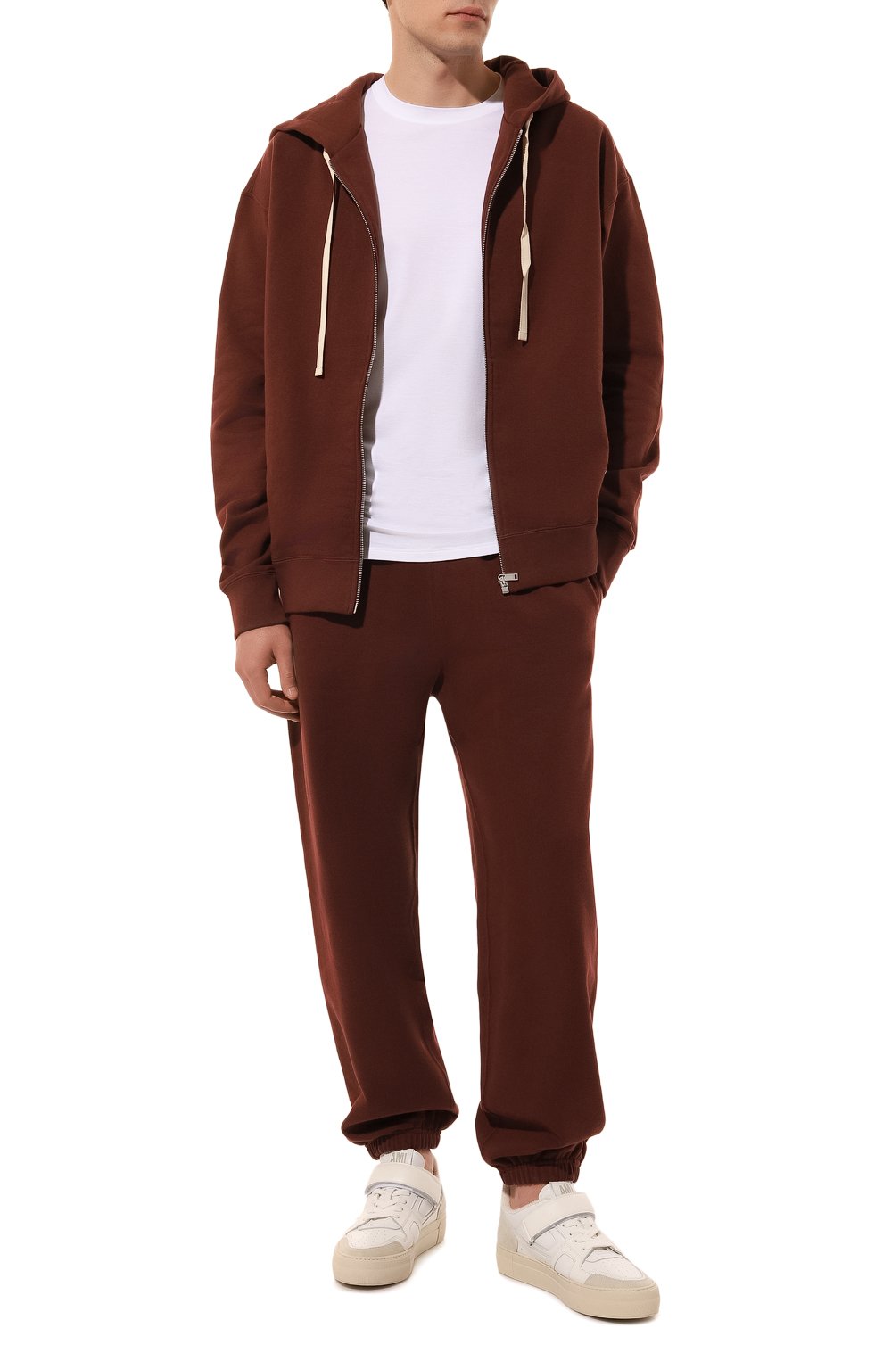 Хлопковые джоггеры JIL SANDER, арт. J47KA0125/J20039, фото 2