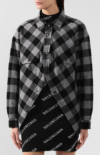 Хлопковая рубашка BALENCIAGA, арт. 583874/TFP08, фото 3