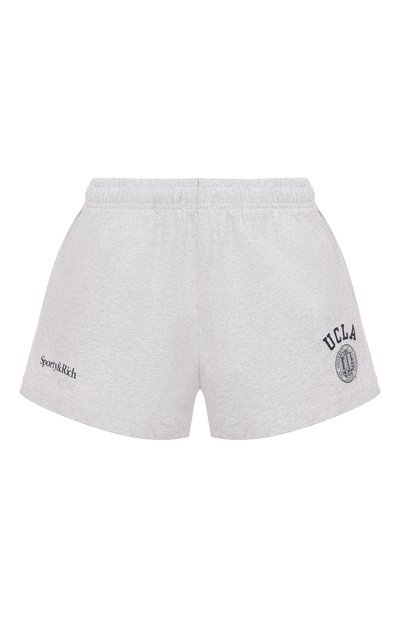 Хлопковые шорты sporty & rich x ucla SPORTY AND RICH, арт. SH037615639GY03, фото 1