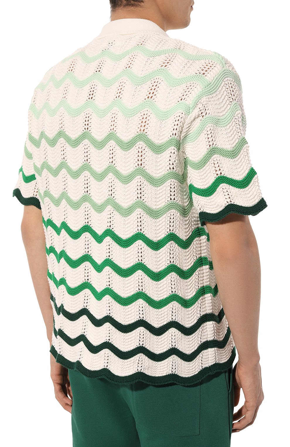 Хлопковая рубашка CASABLANCA, арт. MPS24-KW-584-01, фото 4