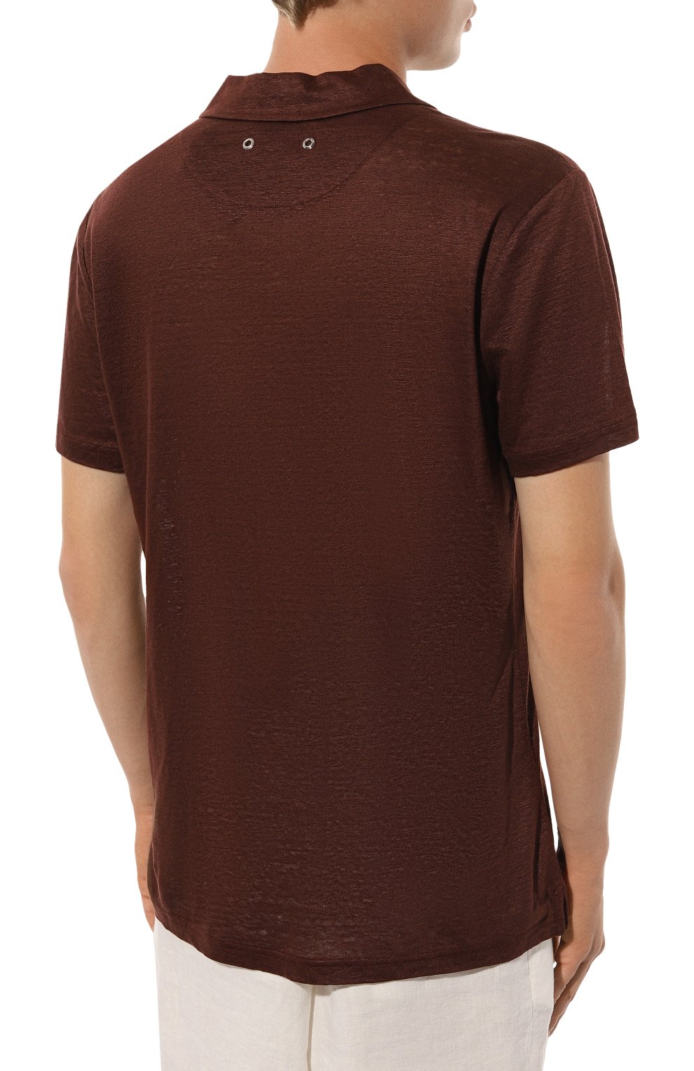 Льняное поло VILEBREQUIN, арт. PYR/E9000, фото 4