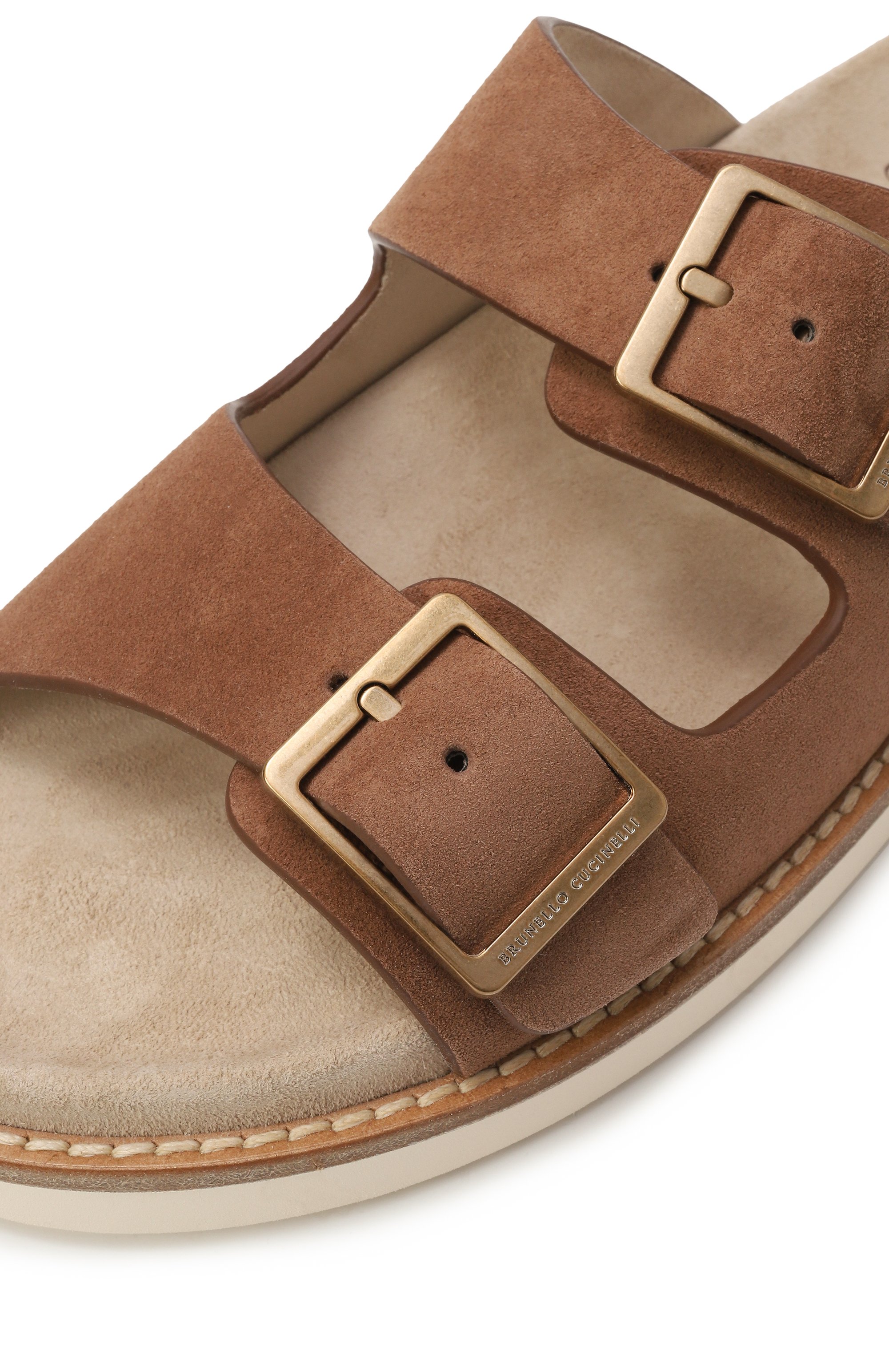 Замшевые шлепанцы urban BRUNELLO CUCINELLI, арт. MZUSILY235, фото 7