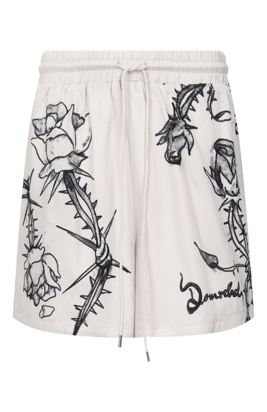 Шорты из вискозы DOMREBEL M INKED/SH0RTS Кремовый M INKED/SH0RTS